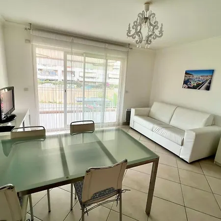 Juan Les Pins - 4 People - Near Sea - Swimming Pool Apartmán Antibes